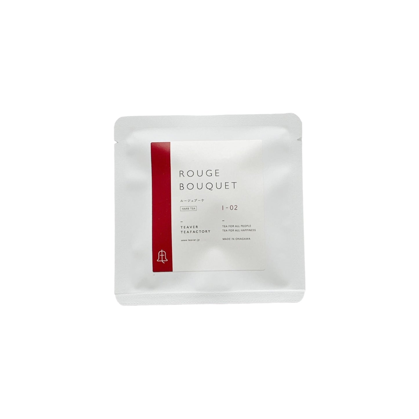 【TEAVER TEAFACTORY】ROUGE BOUQUET 赤いノンカフェインティー