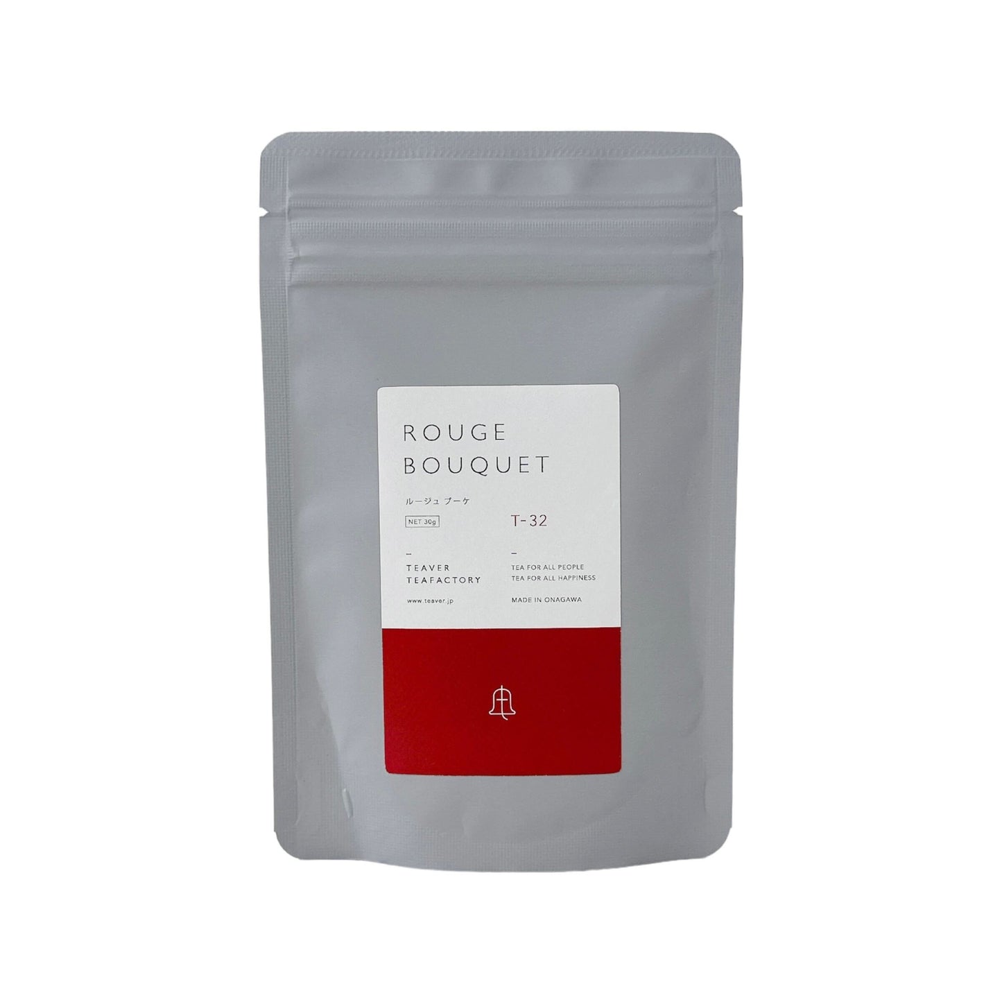 【TEAVER TEAFACTORY】ROUGE BOUQUET 赤いノンカフェインティー
