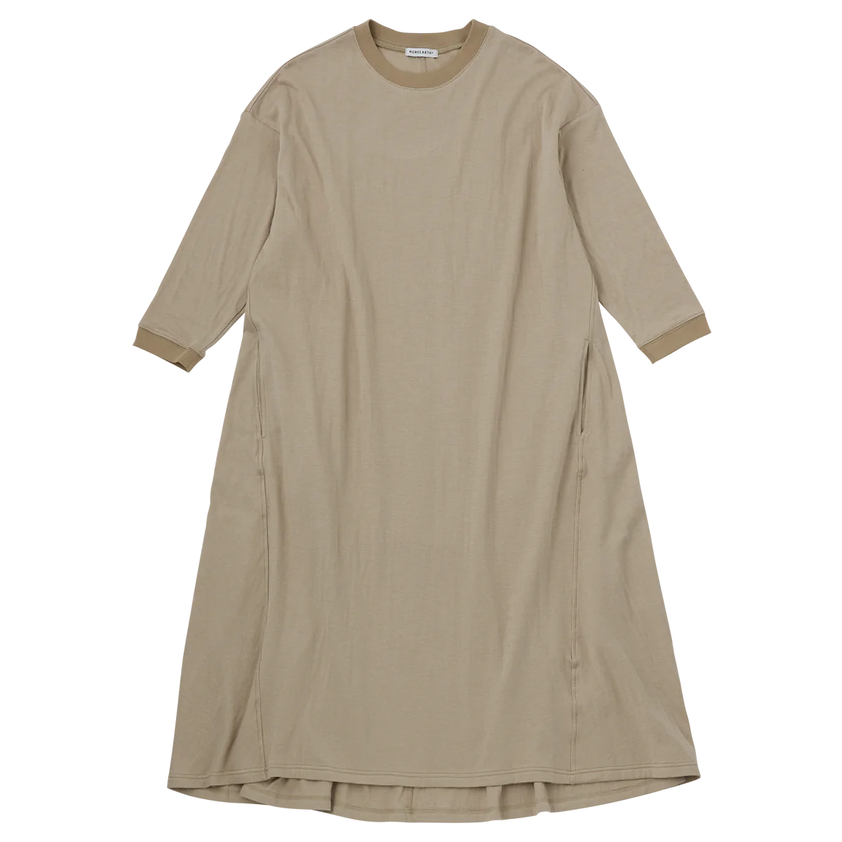 【モノアース】綿カシミアロングOP