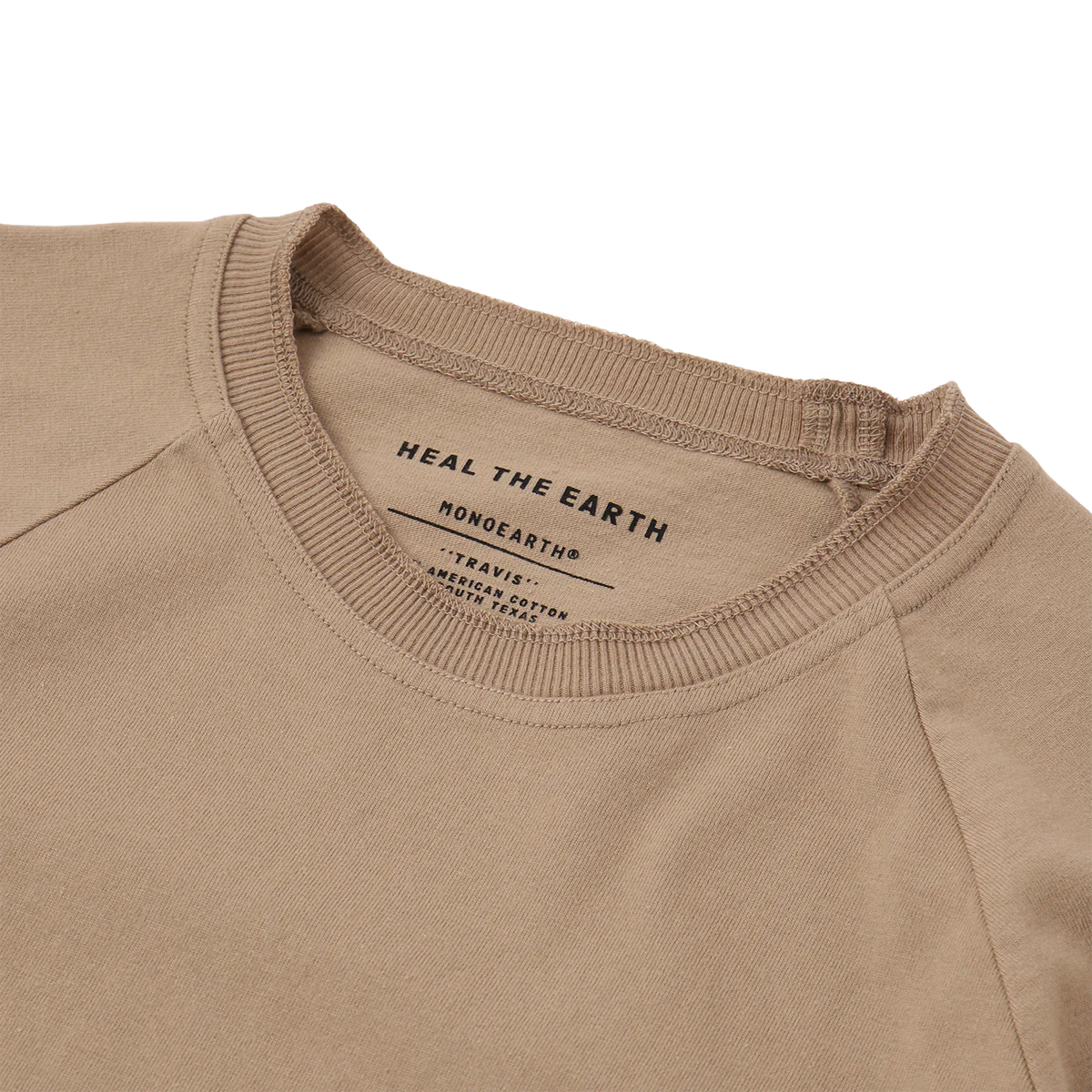 【モノアース】トラヴィス丸胴ラグランTシャツ