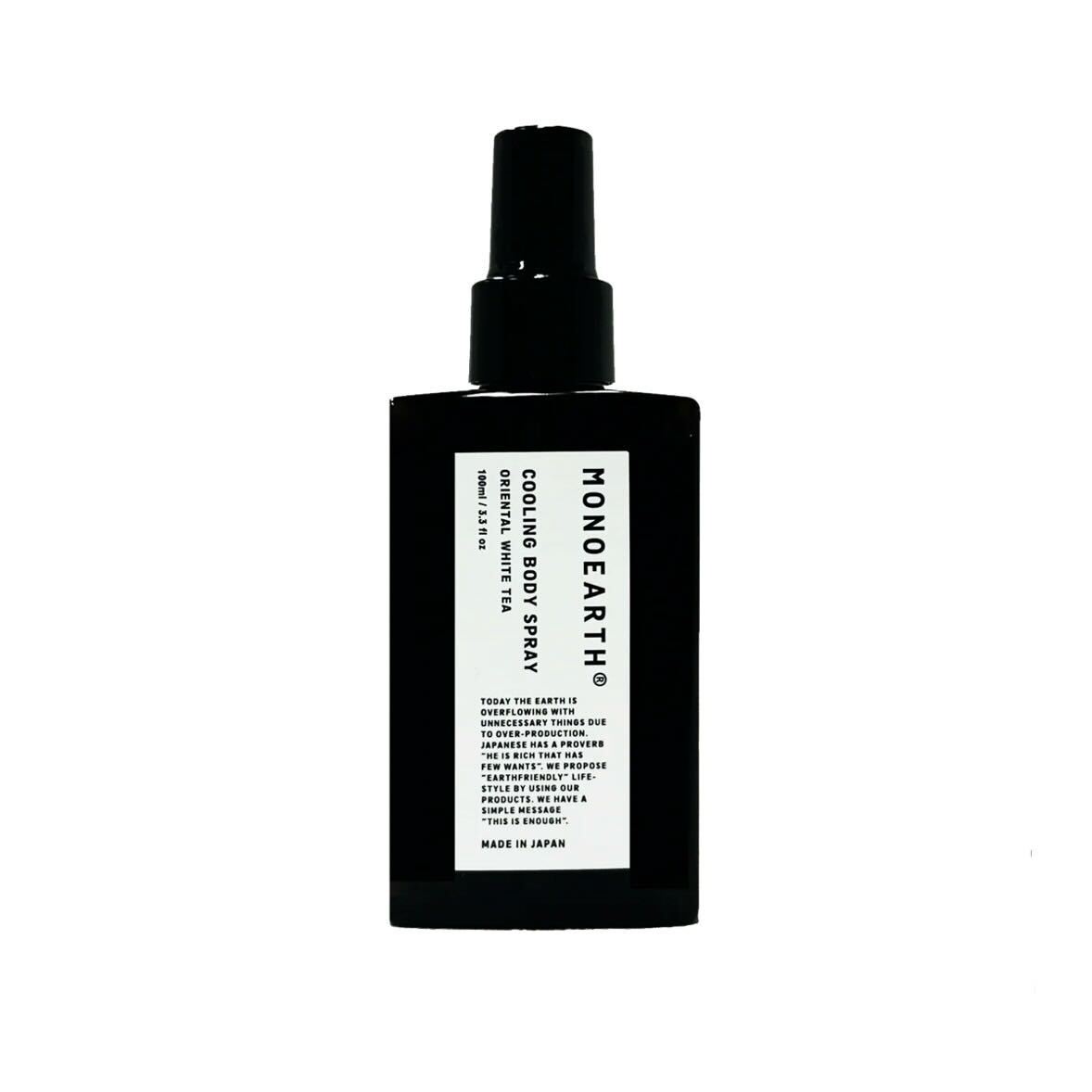 【モノアース】Cooling Body Spray クールボディスプレー/Oriental White Tea