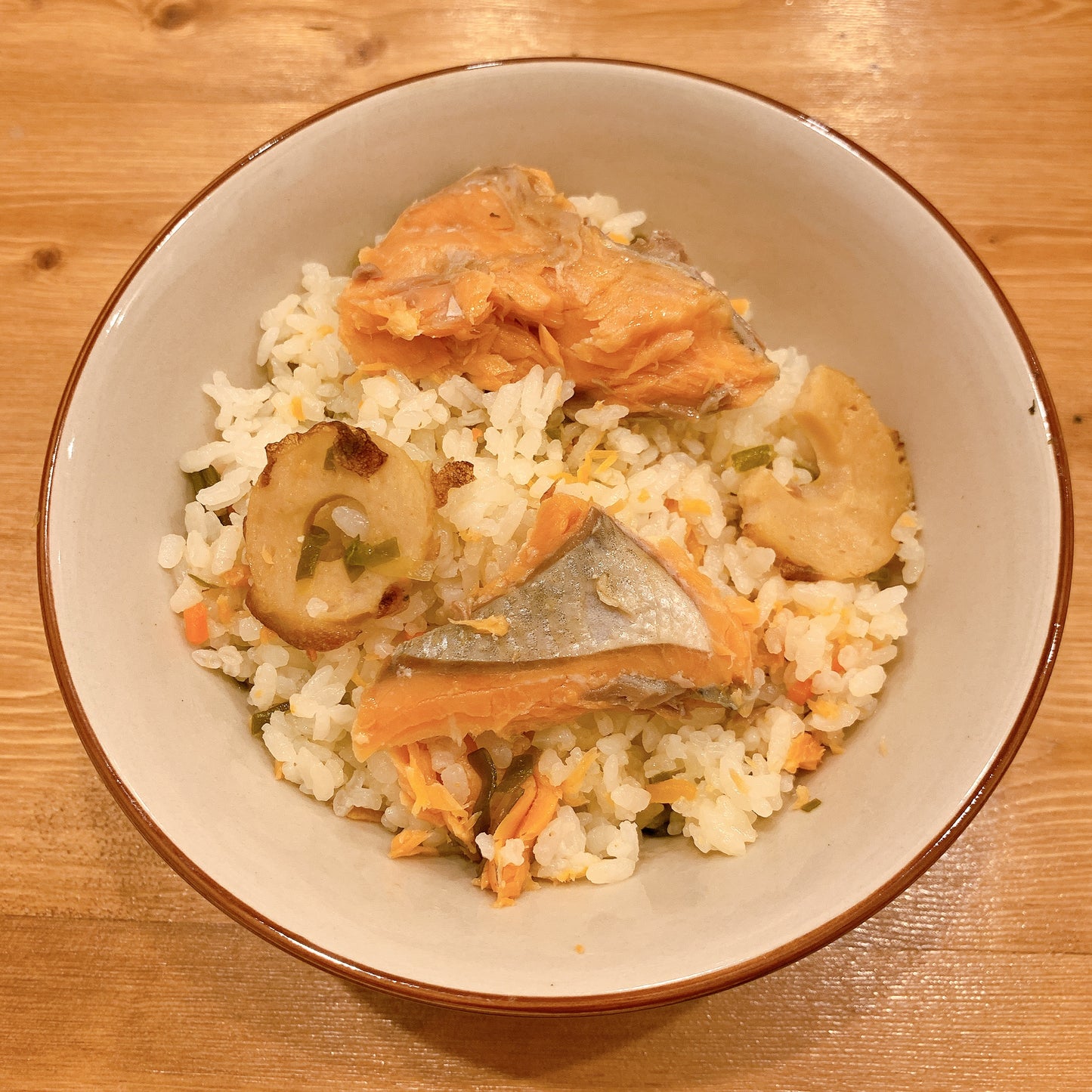 石巻金華釜めし(銀鮭)