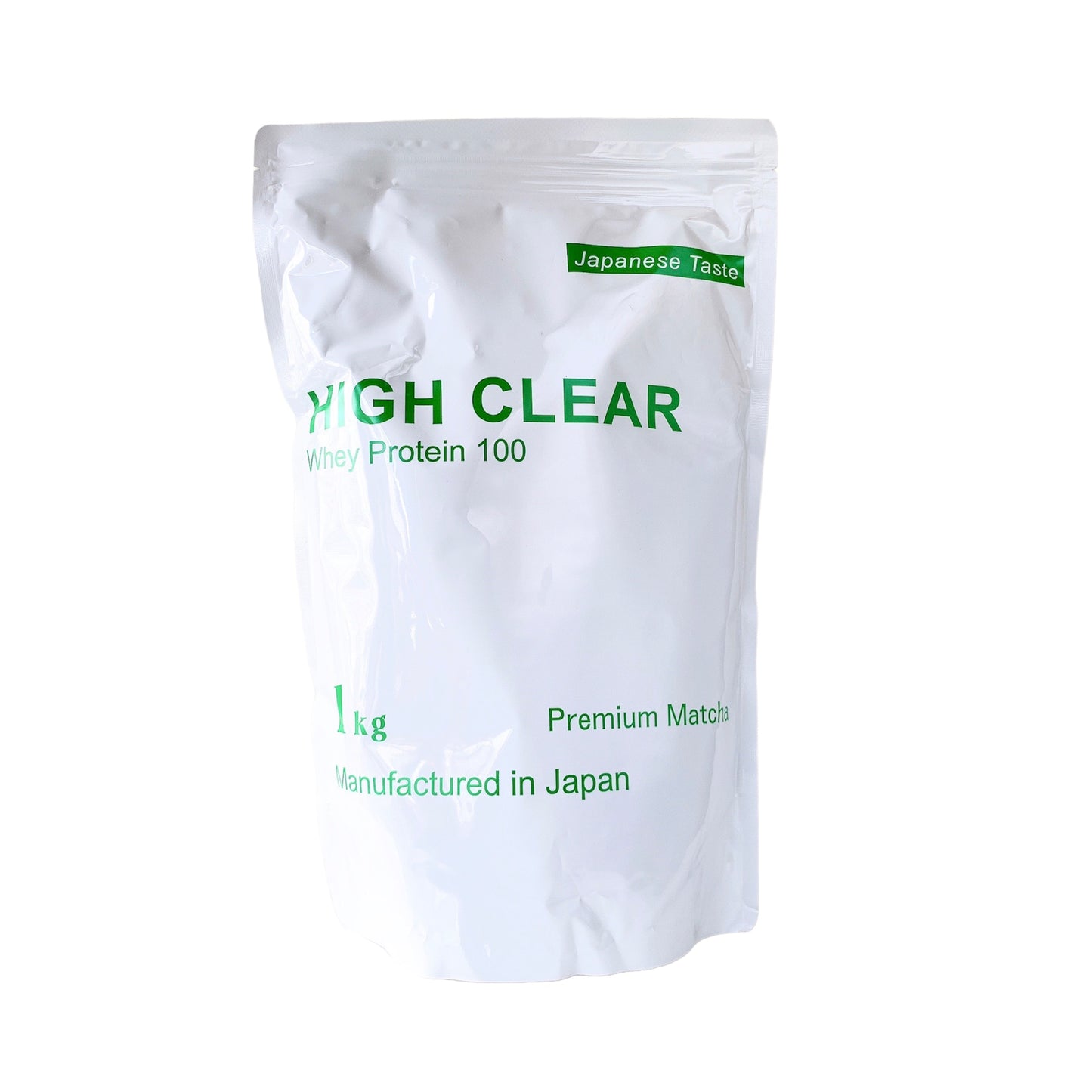 【HIGH CLEAR】WPCホエイプロテイン100 プレミアム抹茶味 / 1kg(約40回分)