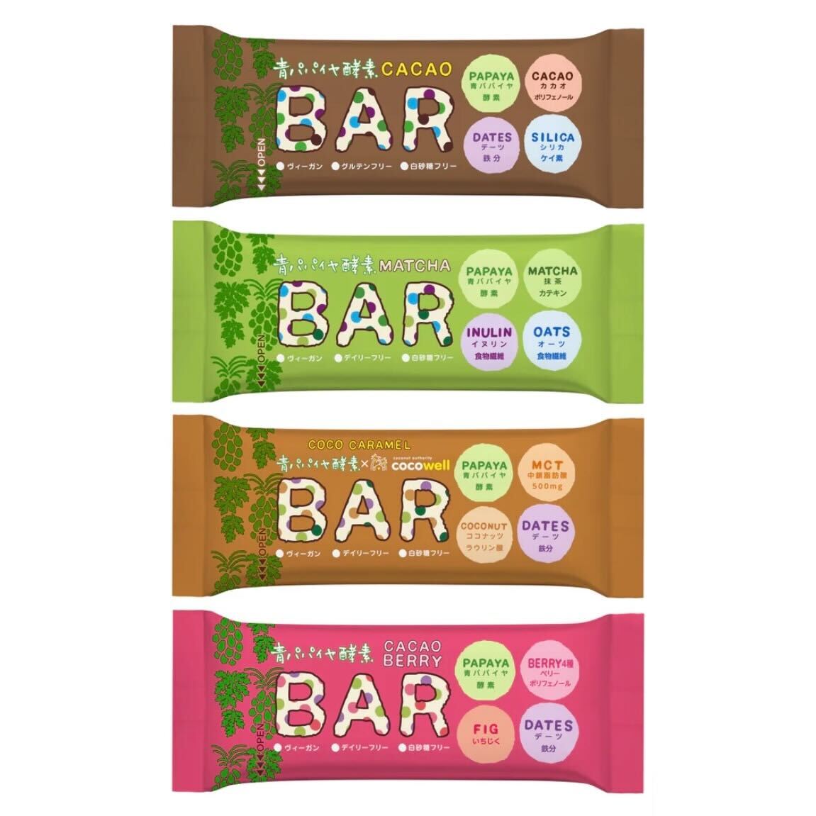 【青パパイヤ酵素】バー